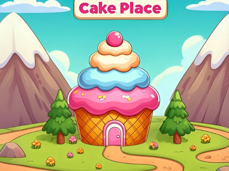 Permainan Tempat kue secara online