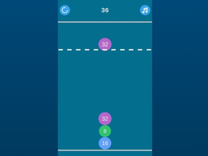 Permainan 2048 Gabungan secara online