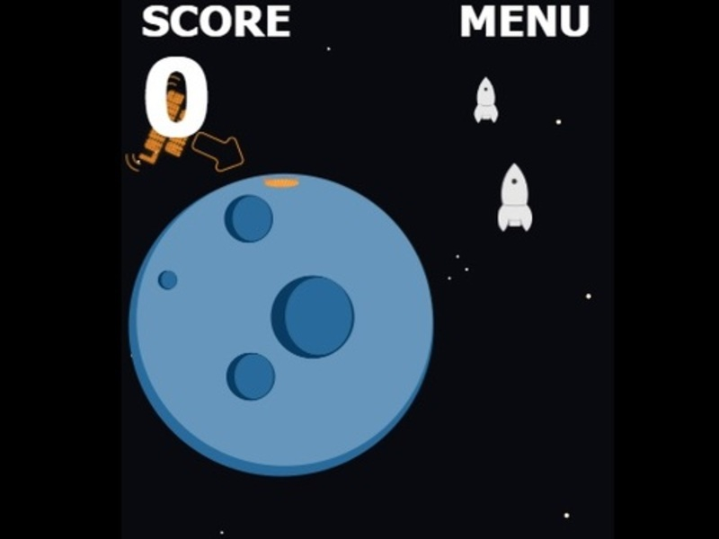Permainan Lander Spaceship secara online