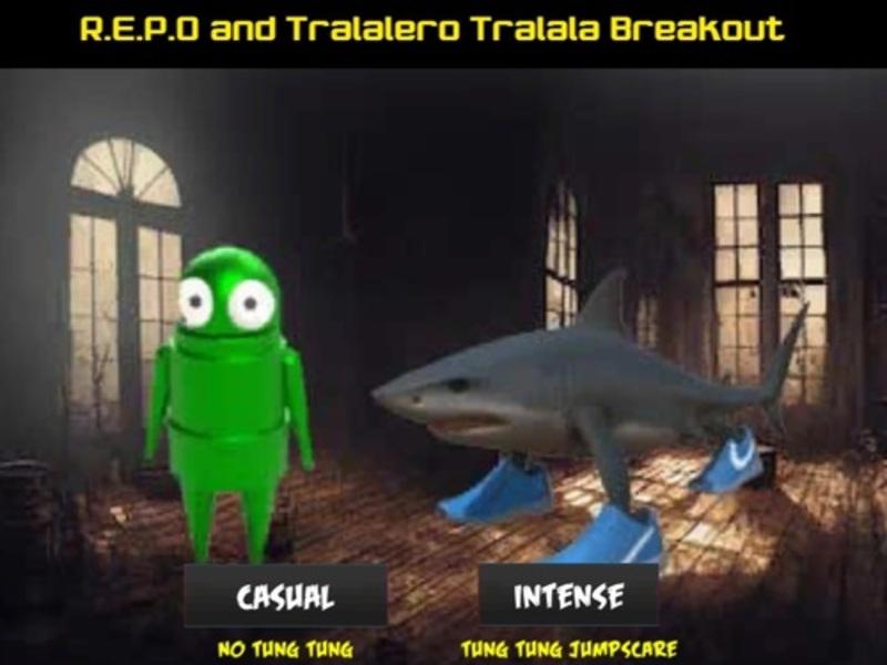 Permainan R. E. P. O dan Tralalero Tralala Breakout secara online