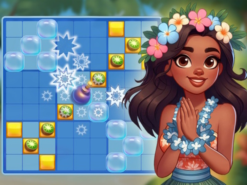 Permainan Blok puzzle cerita tropis secara online