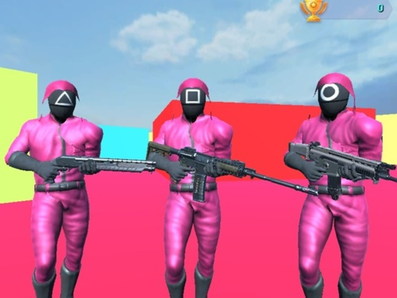 Permainan Squid Games Shooter secara online