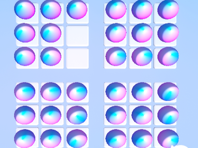 Permainan Marmer Snap: Game Puzzle Warna secara online
