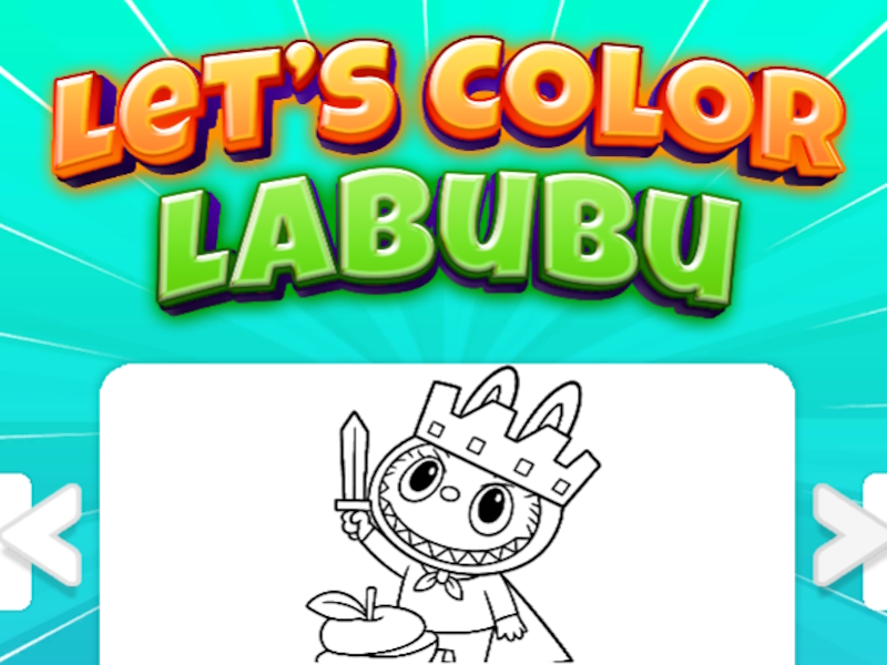 Permainan Mari kita warna Labubu secara online