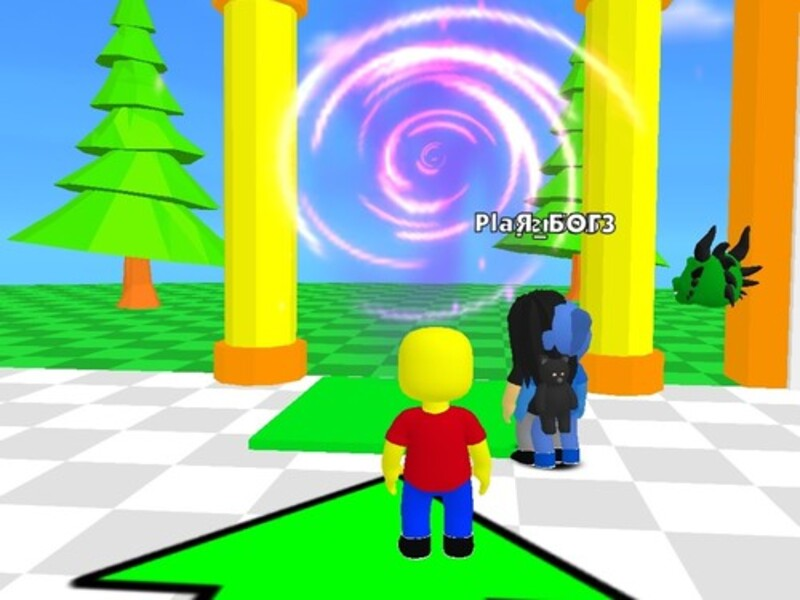 Permainan Roblox: Lantai adalah tantangan lava secara online