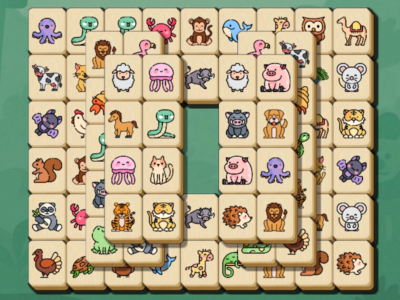 Permainan Critter Mahjong Solitaire secara online