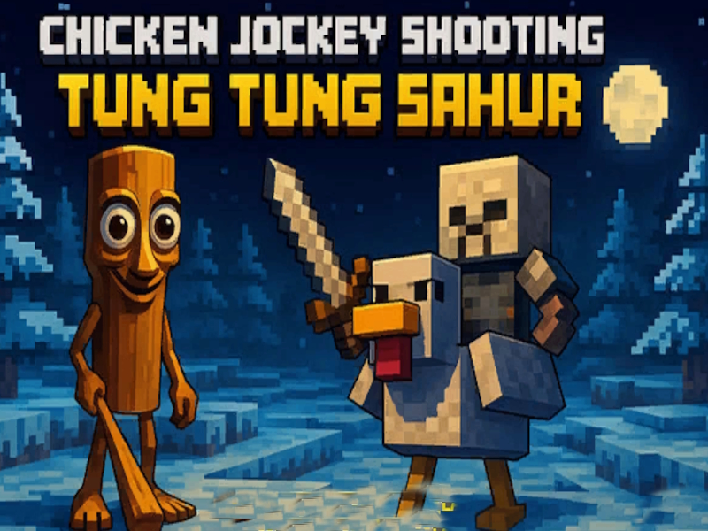 Permainan Penembakan Joki Ayam Tung Tung Sahur secara online