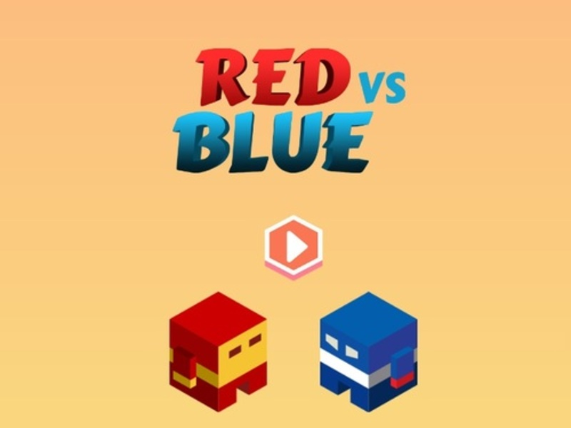 Permainan Merah vs biru secara online