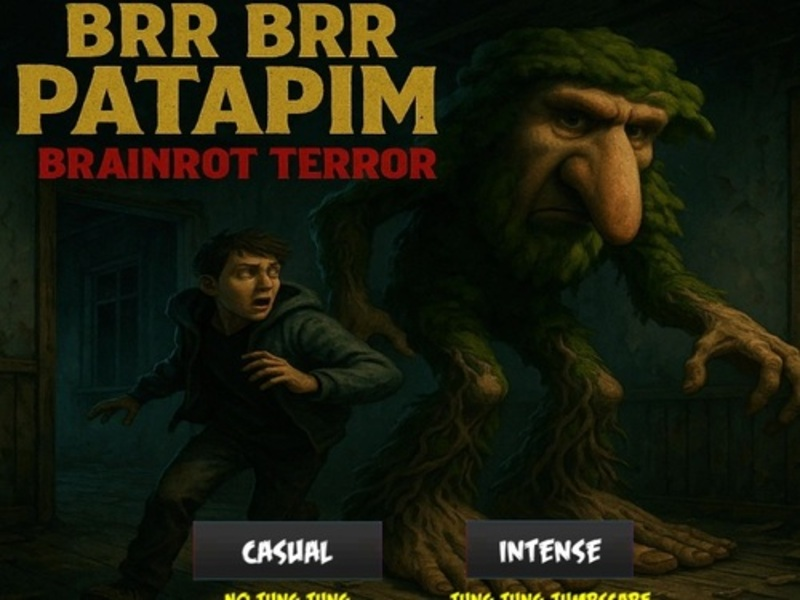Permainan Brr Brr Patapim Brainrot Terror secara online