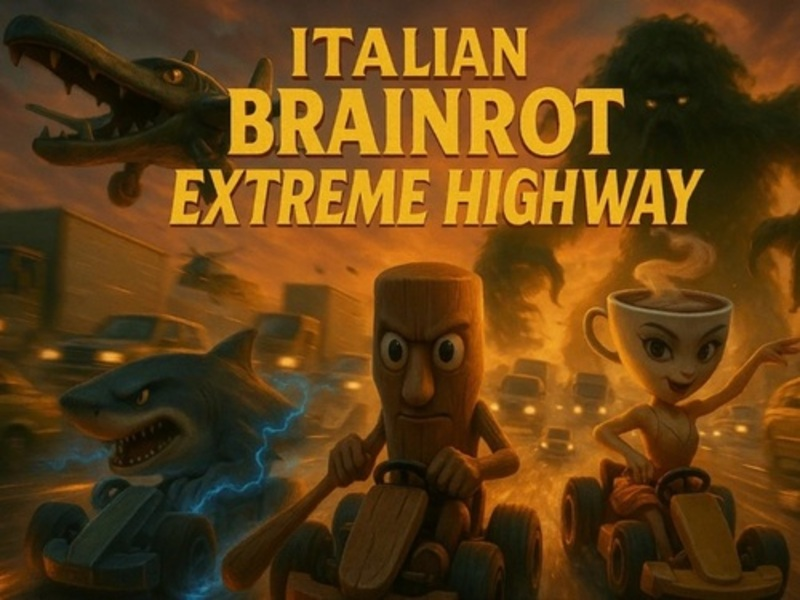 Permainan Italia Brainrot Extreme Highway secara online