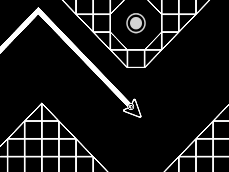 Permainan Panah geometri 2 secara online