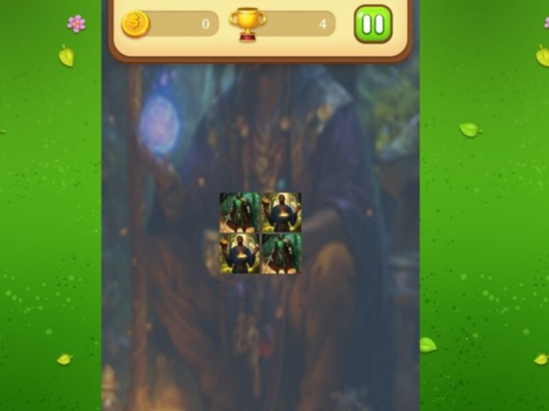 Permainan Pencocokan Memori Druid Ajaib secara online