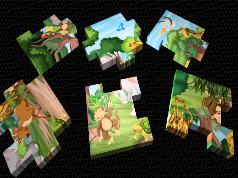 Permainan Teka-teki Jigsaw 3D secara online