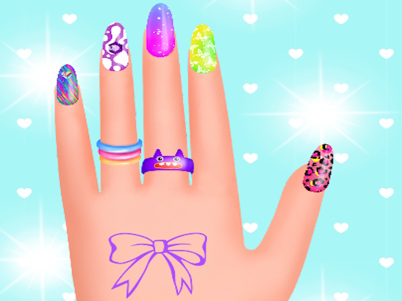 Permainan LOL Dolls Nail Salon secara online