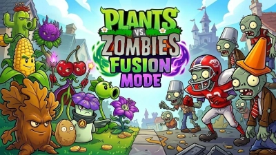 Permainan Plants vs Zombies Fusion Mode secara online