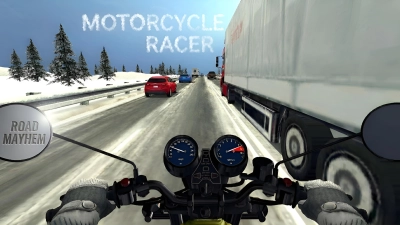 Permainan Motorcycle Racer: Road Mayhem secara online
