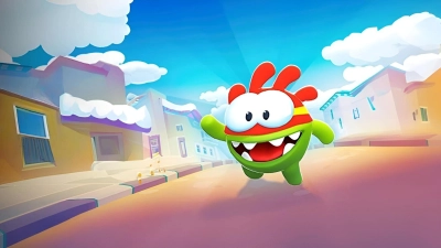 Permainan Om Nom Run secara online