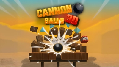 Permainan Cannon Balls 3D secara online