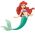 Mermaid Ariel daring